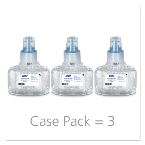 Advanced Hand Sanitizer Green Certified Gel Refill, For Ltx-7 Dispensers, 700 Ml, Fragrance-free, 3/carton - Image 2