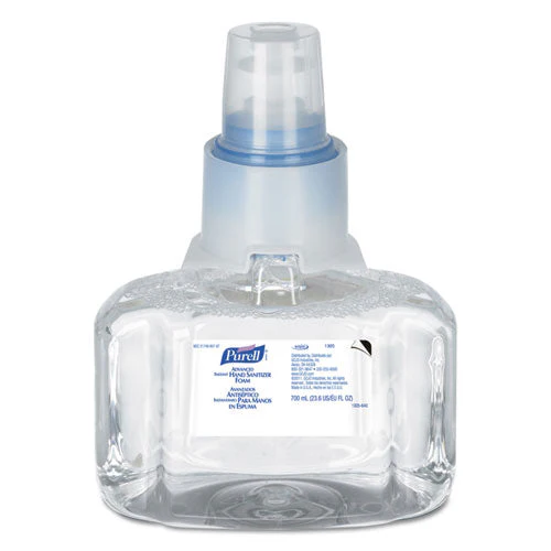 Advanced Hand Sanitizer Foam, For Ltx-7 Dispensers, 700 Ml Refill, Fragrance-free, 3/carton - Image 1