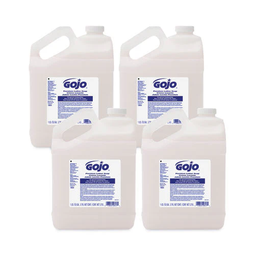 White Premium Lotion Soap, Waterfall Scent, 1 Gal Refill, 4/carton - Image 2