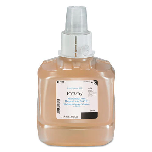 Antimicrobial Foam Handwash, Fragrance-free, 1,200 Ml, 2/carton - Image 1