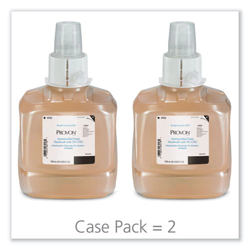 Antimicrobial Foam Handwash, Fragrance-free, 1,200 Ml, 2/carton - Image 2
