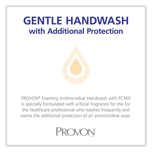Foaming Antimicrobial Handwash With Pcmx, For Ltx-12, Floral, 1,200 Ml Refill,  2/carton - Image 3