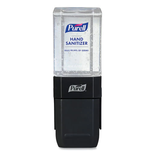 Es1 Hand Sanitizer Dispenser Starter Kit, 450 Ml, 3.12 X 5.88 X 5.81, Graphite, 6/carton - Image 1
