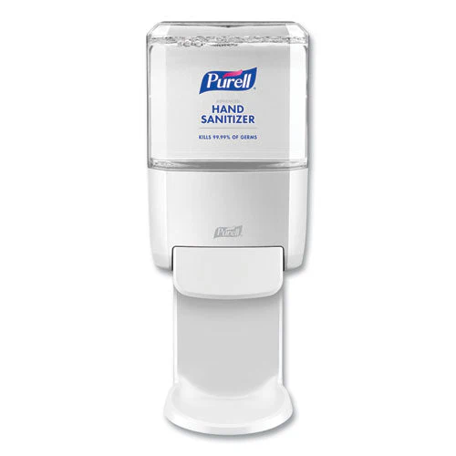 Push-style Hand Sanitizer Dispenser, 1,200 Ml, 5.25 X 8.56 X 12.13, White - Image 1