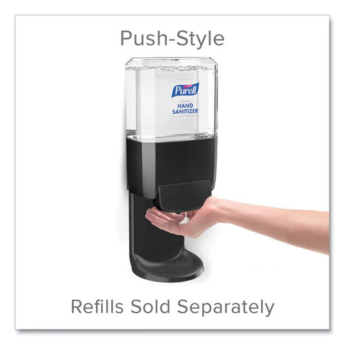 Push-style Hand Sanitizer Dispenser, 1,200 Ml, 5.25 X 8.56 X 12.13, Graphite - Image 2