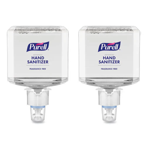 Advanced Hand Sanitizer Gentle And Free Foam, 1,200 Ml Refill, Fragrance-free, For Es4 Dispensers, 2/carton - Image 1