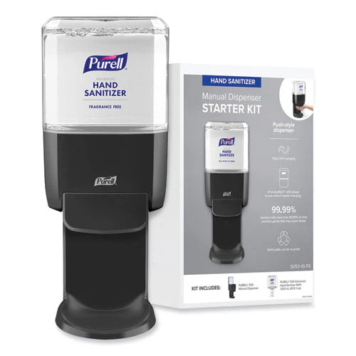 Advanced Hand Sanitizer Foam Es4 Starter Kit, Graphite - Image 1