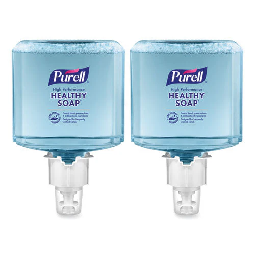 Clean Release Technology (crt) Healthy Soap High Performance Foam, For Es4 Dispensers, Fragrance-free, 1,200 Ml, 2/carton - Image 1