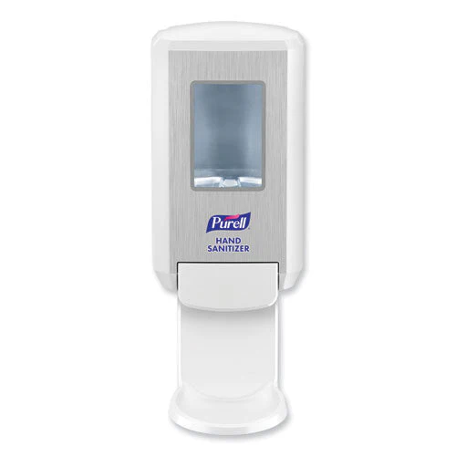 Cs4 Hand Sanitizer Dispenser, 1,200 Ml, 6.12 X 4.48 X 10.81, White - Image 1