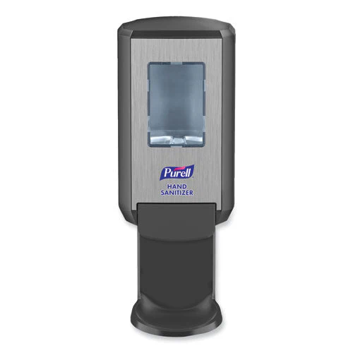 Cs4 Hand Sanitizer Dispenser, 1,200 Ml, 4.88 X 8.19 X 11.38, Graphite - Image 1