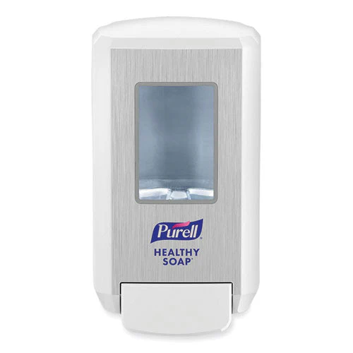 Cs4 Soap Push-style Dispenser, 1,250 Ml, 4.88 X 8.8 X 11.38, White - Image 1
