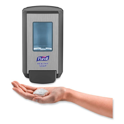 Cs4 Soap Push-style Dispenser, 1,250 Ml, 4.88 X 8.8 X 11.38, Graphite - Image 2