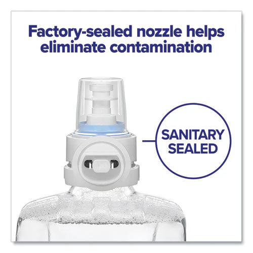 Healthcare Healthy Soap 2% Chg Antimicrobial Foam, For Cs4 Dispensers, Fragrance-free, 1,250 Ml, 3/carton - Image 3