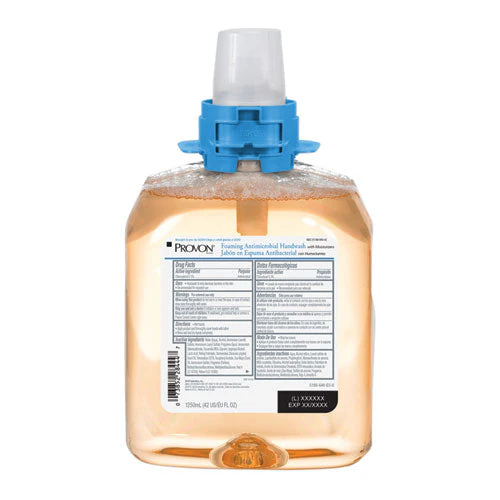 Foaming Antimicrobial Handwash, Moisturizer, Fmx-12 Dispenser, Light Fruity, 1,250 Ml Refill, 4/carton - Image 1
