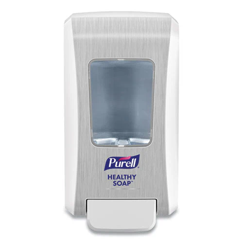 Fmx-20 Soap Push-style Dispenser, 2,000 Ml, 6.5 X 4.68 X 11.66, White, 6/carton