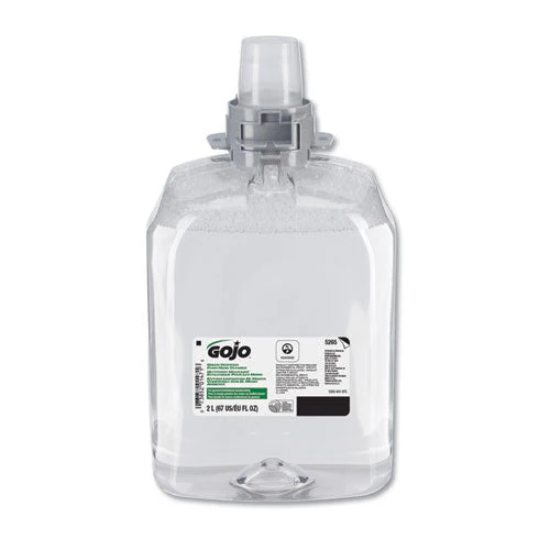 Green Certified Foam Hand Cleaner, Unscented, 2,000 Ml Refill, 2/carton - Image 1