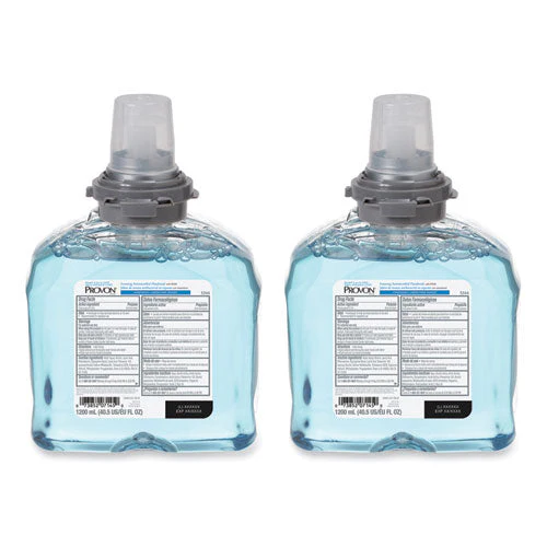 Foaming Antimicrobial Handwash With Pcmx, For Tfx Dispenser, Floral, 1,200 Ml Refill, 2/carton - Image 1