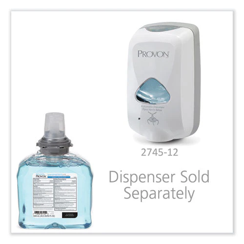 Foaming Antimicrobial Handwash With Pcmx, For Tfx Dispenser, Floral, 1,200 Ml Refill, 2/carton - Image 2