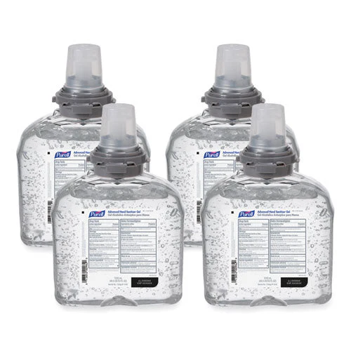 Advanced Hand Sanitizer Tfx Refill, Gel, 1,200 Ml, Unscented, 4/carton - Image 1