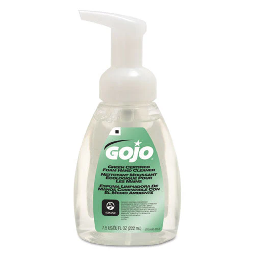 Green Certified Foam Soap, Fragrance-free, 7.5 Oz Pump Bottle, 6/carton - Image 1