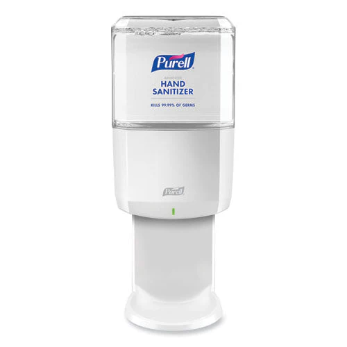 Es6 Touch Free Hand Sanitizer Dispenser, 1,200 Ml, 5.25 X 8.56 X 12.13, White - Image 1