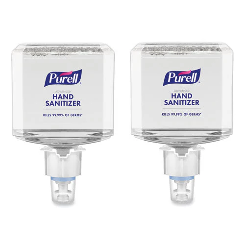 Advanced Hand Sanitizer Foam, For Es6 Dispensers, 1,200 Ml Refill, , Clean Scent 2/carton - Image 1