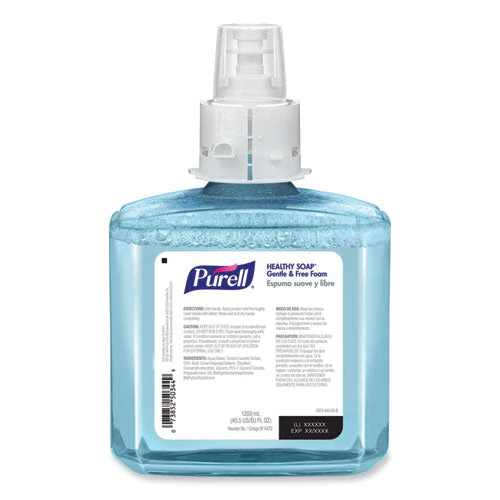 Healthy Soap Gentle And Free Foam, For Es6 Dispensers, Fragrance-free, 1,200 Ml, 2/carton - Image 3