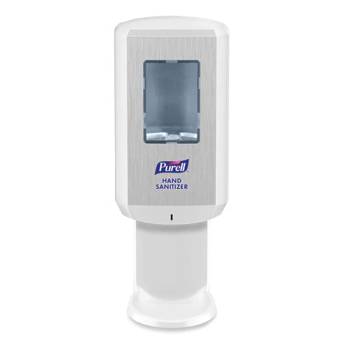 Cs6 Hand Sanitizer Dispenser, 1,200 Ml, 5.79 X 3.93 X 15.64, White - Image 1
