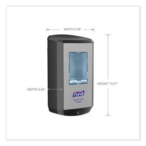 Cs6 Soap Touch-free Dispenser, 1,200 Ml, 4.88 X 8.8 X 11.38, Graphite - Image 3