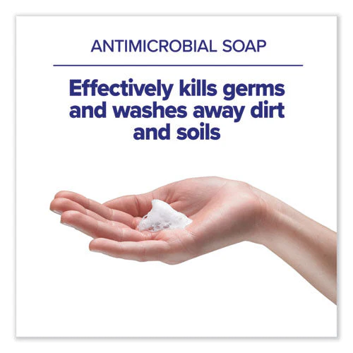 Healthy Soap 0.5% Pcmx E2 Antimicrobial Foam, For Cs6 Dispensers, Fragrance-free, 1,200 Ml, 2/carton - Image 2