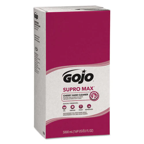 Supro Max Hand Cleaner, Cherry, 5,000 Ml Refill, 2/carton - Image 1