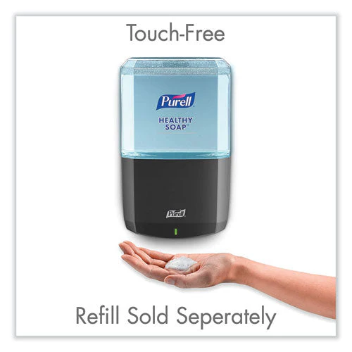 Es8 Soap Touch-free Dispenser, 1,200 Ml, 5.25 X 8.8 X 12.13, Graphite - Image 3