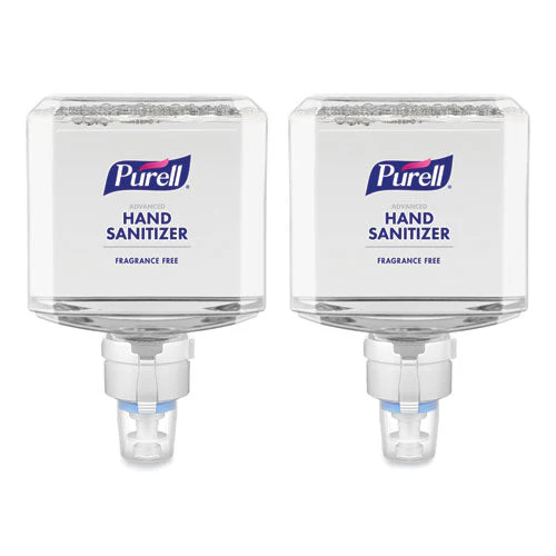 Advanced Hand Sanitizer Gentle And Free Foam, 1,200 Ml Refill, Fragrance-free, For Es8 Dispensers, 2/carton - Image 1