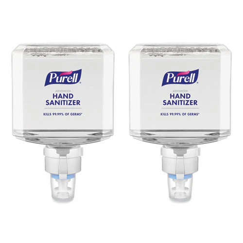Advanced Hand Sanitizer Foam, For Es8 Dispensers, 1,200 Ml, Clean Scent, 2/carton - Image 1