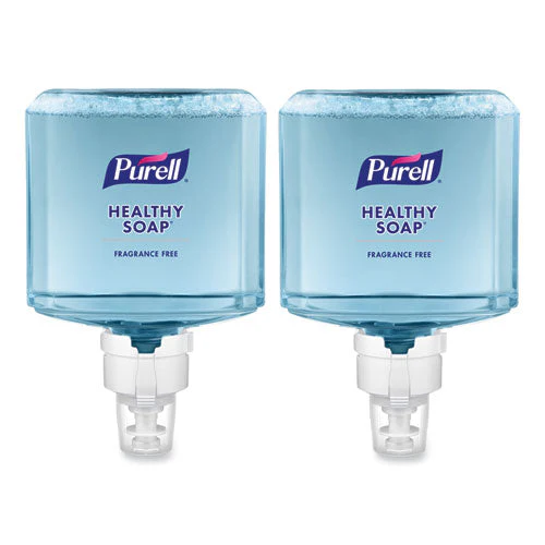 Healthy Soap Gentle And Free Foam, For Es8 Dispensers, Fragrance-free, 1,200 Ml, 2/carton - Image 1