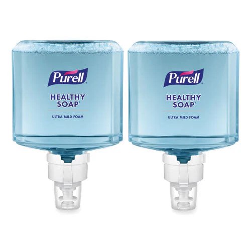 Healthcare Healthy Soap Ultra Mild Foam Refill For Es8 Dispensers, Clean, 1,200 Ml, 2/carton - Image 1