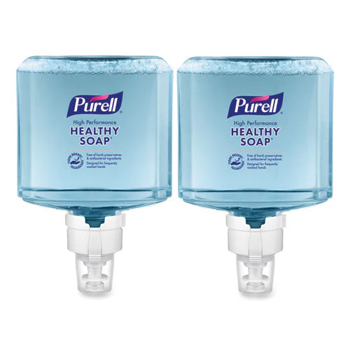 Clean Release Technology (crt) Healthy Soap High Performance Foam, For Es8 Dispensers, Fragrance-free, 1,200 Ml, 2/carton - Image 1