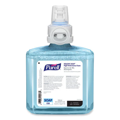 Clean Release Technology (crt) Healthy Soap High Performance Foam, For Es8 Dispensers, Fragrance-free, 1,200 Ml, 2/carton - Image 2