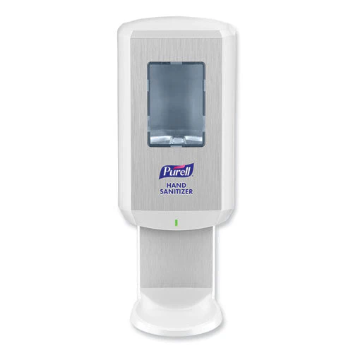 Cs8 Hand Sanitizer Dispenser, 1,200 Ml, 5.79 X 3.93 X 15.64, White - Image 1