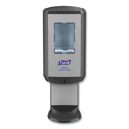 Cs8 Hand Sanitizer Dispenser, 1,200 Ml, 5.79 X 3.93 X 15.64, Graphite - Image 1
