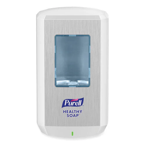 Cs8 Soap Dispenser, 1,200 Ml, 5.79 X 3.93 X 10.31, White - Image 1