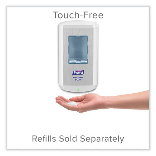 Cs8 Soap Dispenser, 1,200 Ml, 5.79 X 3.93 X 10.31, White - Image 2