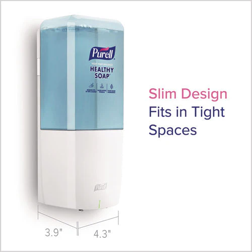 Es10 Automatic Hand Soap Dispenser, 1,200 Ml, 4.33 X 3.96 X 10.31, White - Image 3