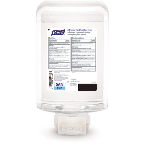 Advanced Hand Sanitizer Foam, For Es10 Automatic Dispenser, 1,200 Ml Refill, Citrus Scent, 2/carton - Image 2