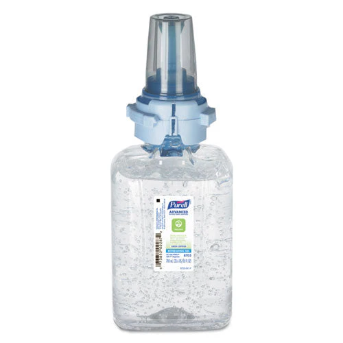 Advanced Hand Sanitizer Green Certified Gel Refill,  For Adx-7 Dispensers, 700 Ml, Fragrance-free - Image 1