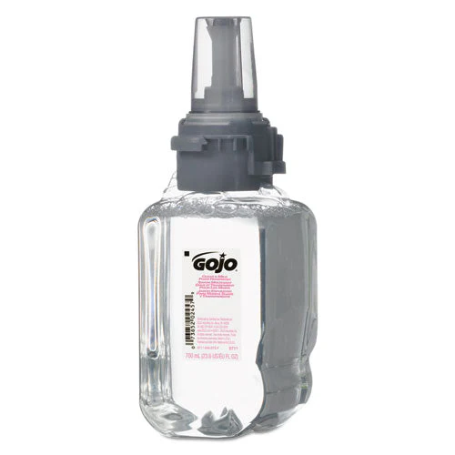 Clear And Mild Foam Handwash Refill, For Adx-7 Dispenser, Fragrance-free, 700 Ml, Clear, 4/carton - Image 1