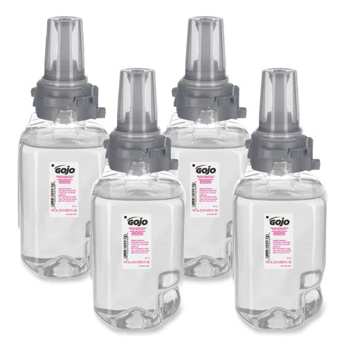 Antibacterial Foam Hand Wash Refill For Adx-7 Dispensers, Plum Scent, 700 Ml, 4/carton - Image 3