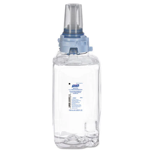 Advanced Hand Sanitizer Foam, For Adx-12 Dispensers, 1,200 Ml Refill, Fragrance-free, 3/carton - Image 1