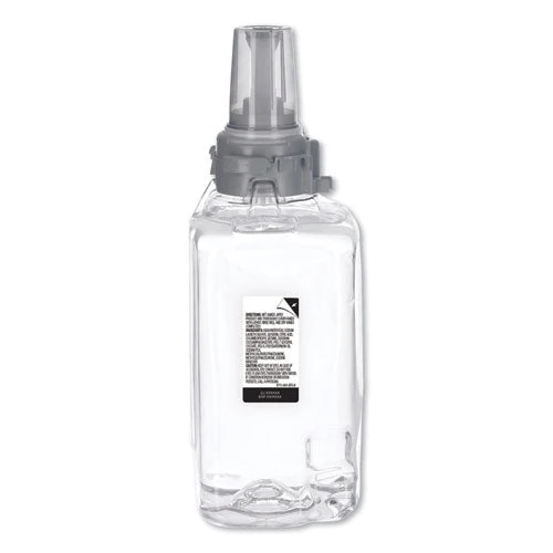 Clear And Mild Foam Handwash Refill, For Adx-12 Dispenser, Fragrance-free, 1,250 Ml Refill, 3/carton - Image 2
