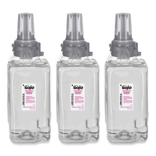 Antibacterial Foam Hand Wash Refill, For Adx-12 Dispenser, Plum Scent, 1,250 Ml Refill, 3/carton - Image 3